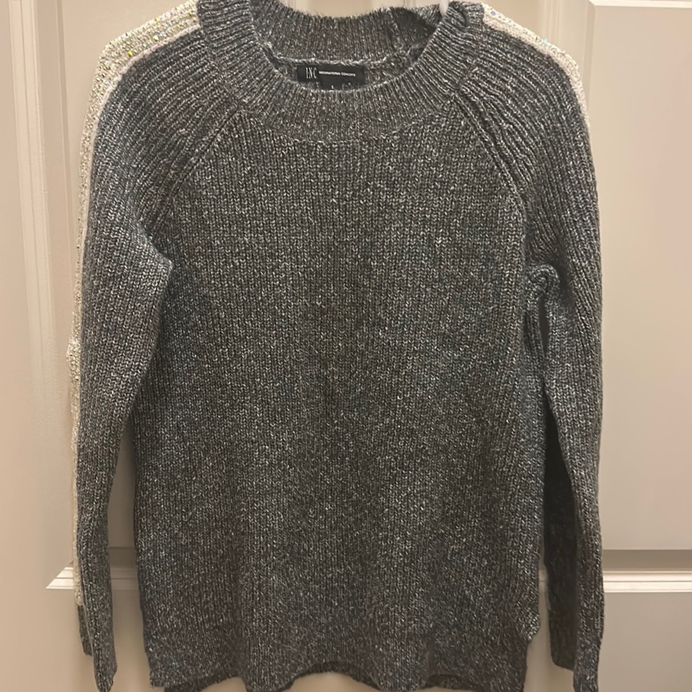INC International Concepts knit sweater S